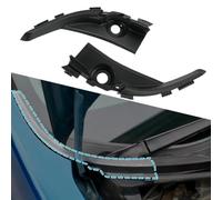 Front Windshield Corner Trim Replacement for Honda Civic 9th Gen 2012 2015, Set of Two ABS Plastic Pieces for Driver and Passenger Side