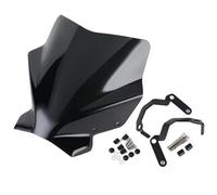 Front Windshield Motorcycle Windscreen Wind Deflector For Ducati For 821 1200 1200S 1200R 2014-2020 For Monster 797 2017 2018 2019 2020 Motorbikes Deflector(Black)