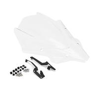 Front Windshield Motorcycle Windshield Windscreen For MT-07 MT07 MT 07 Mt07 2021- Wind Deflector Windproof Visor Mount Bracket Motorbike Wind Air Deflector(Clear)