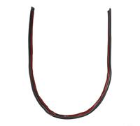 Front Windshield Moulding Trim for E90 E91 E60 2005-2012, Upper Windscreen Rubber Strip, Black ABS Weatherstrip Replacement, OEM 51317061967 Exterior Frame Gasket