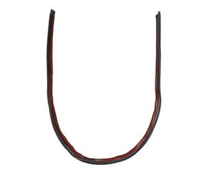 Front Windshield Moulding Trim for E90 E91 E60 2005-2012, Upper Windscreen Rubber Strip, Black ABS Weatherstrip Replacement, OEM 51317061967 Exterior Frame Gasket