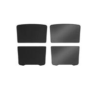 Front Windshield Shade Car Cloth Buckle Sunshade Sun Roof Visor Front Rear Sunroof Skylight Interior Accessories For Tesla For Model Y For Juniper 2025 Skylight Sunshade(Black Color)