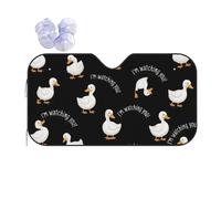 Front Windshield Sun Shade Funny Duck I Am Watching You Windscreen Car S