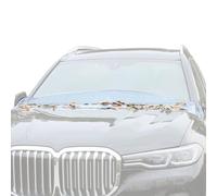 Front Windshield Trough Cover - Car Wiper Protector | Snow Ice Shield For Winter | Waterproof Leaf Blocker Dust Proof Pad For Outdoor Parking, Fall Autumn Cold Weather Protection For Men Women