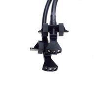 Front Windshield Wiper Spray Nozzle 2PCS fit for Mitsubishi Outlander 2013-2021 GF GG Glass Nozzle 8265A898, 8265A897, 8265A596, 8265A595 (3 Holes Pair)