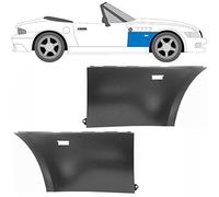 Front Wing Repair Panel/Front Wings SET OF 2 suitable for BMW Z3 / 1995-2003 / Coupe/Roadster/Unpainted steel/For both sides of the car/Get rid of rust in your car!