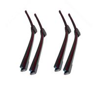 Front Wiper Accessorie Double Rubber Car Wipers Brushes For Peugeot 106 107 205 206 306 406 4007 1983-2014(205 1983-1998,4PCS)