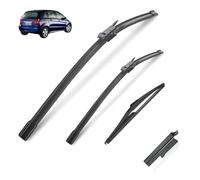 Front Wiper Blade Set, for B Class W245 2005-2011 Windscreen Blades All-Seasons Durable and Resistant Quick Installation Clean the windshield