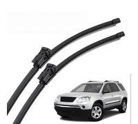 Front Wiper Blade Set for GMC Acadia MK1 2007-2011 24"+21", All-Season Rain-Repellent Windscreen Wipers Rubber OEM Quality Clear Vision in Heavy Rain