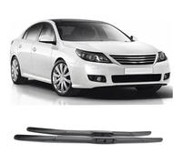 Front Wiper Blade Set, for Latitude SM5 Safrane 2010-2015 Windscreen Blades All-Seasons Durable and Resistant Quick Installation Clean the windshield