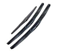 Front Wiper Blade Set, for Prado 120 J120 2002-2009 Windscreen Blades All-Seasons Durable and Resistant Quick Installation Clean the windshield