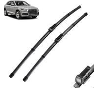 Front Wiper Blades for Audi Q5 2018-2023 - Kit of High Performance, Superior Road Visibility, Easy Installation Flat Blades - Set of 2 Wiper Blades