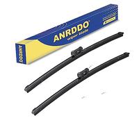 Front Wiper Blades for Audi Q5 SQ5 Q3 A4 A5 S5 S4 RS4 2009 + VW Jetta and Passat MK6 B7 2011-2016 2 wipers Factory 2 Replacement Wiper Blade Refill