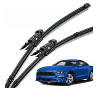 Front Wiper Blades for Ford Mustang 2009-2023 22"+20", Windscreen Wiper Set OEM Quality, Natural Rubber Water Repellent Smooth & Streak-Free