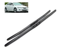 Front Wiper Blades Pair for Accord MK7 2002-2007 26"+16", Replacement Windscreen Wipers Quiet Rubber Streak-Free Cleaning Auto Accessories