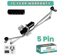 FRONT WIPER MOTOR & LINKAGE FOR PEUGEOT BOXER / CITROEN RELAY / FIAT DUCATO 2006-ON