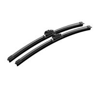 Front Wipers 2pcs For Tiguan 2007-2023 Car Front Windshield Wiper Blades Windscreen Wipers Accessories Windscreen Wiper Blades(Black,1 2007-2017)