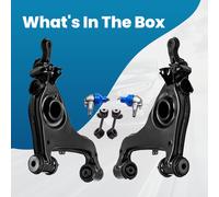 Front Suspension Arms Set + JOINT + Coupling Rod for MERCEDES BENZ E-CLASS W210