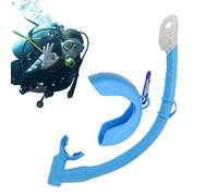 Frontal Mouth - Water Front - Swimming with Mouthpiece | Silicone Diving Tube, Silicone Snorkeling Tube, Swimming Equipment, Wet and Dry Use