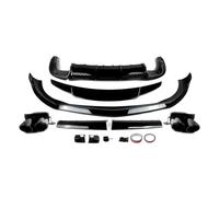 FrontBumper Spoiler Lip Diffuser For Benz S Class W223 2021 2022 2023 Body Kits Glossly Black Bs Style Front Lip Rear Diffuser Spoiler