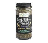 Frontier Garlic N Herb Salt-Free Seasoning 1.68 oz. bottle [Health and Beauty]