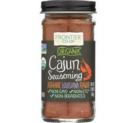 Frontier Herb Organic Cajun Seasoning 58 g | Louisiana-Style Spice Blend for Meats, Seafood, Jambalaya, Cajun Pasta