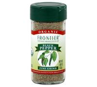 Frontier Natural Products Pepper, Og, Black, Fine Grnd, 51 g