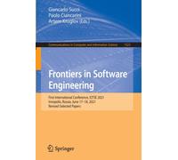 Frontiers in Software Engineering : First International Conference, ICFSE 2021, Innopolis, Russia, June 17-18, 2021, Revised Selected Papers