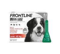 Frontline Plus Flea & Tick Treatment for Extra Large Dogs (over 40 kg) - 6 Pipettes