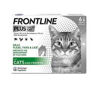 Frontline Plus Spot-On Cat - 6 x 0.5ml Pipettes