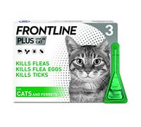 FRONTLINE Plus Flea & Tick Treatment Cat 3 Pack