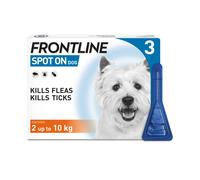 Frontline Spot On Small Dog 0-10kg 3 Pipettes