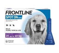 FRONTLINE Spot On Flea & Tick Treatment for Large Dog (20-40kg) 3 Pipettes