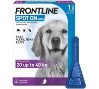 Frontline Spot On Flea Treatment For Dogs 20-40kg, 1 pipettes Flea And Tick Treatment For Dogs, Frontline Flea Treatment For Dogs, Frontline Spot On For Dogs, Frontline For Dogs