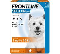 FRONTLINE SPOT ON Flea & Tick Treatment Small Dog (2-10kg) 1 Pipette Pack