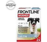 FRONTLINE Spot on Large Dog Flea & Ticks Treatment Kills Fleas 1, 3, 6 Pipettes