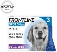 FRONTLINE® Spot On for Dogs - L (20-40kg) - 3 pipettes x 2.68ml