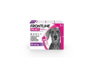 Frontline Tri-Act Dog - Anti-flea and anti-tick for dogs L - 20-40kg - 6 pipettes