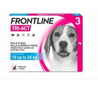 FRONTLINE TRI-ACT Flea & Tick Treatment Dog 3 Pipette
