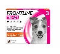 FRONTLINE TRI-ACT Flea & Tick Treatment Dog 3 Pipette