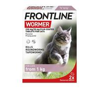 FRONTLINE WORMER - Cat Worming Treatment - 2 Tablets