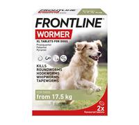 FRONTLINE WORMER - XL Worming Tablets for Dogs - 2 Tablets