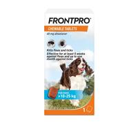 FRONTPRO® Chewable Tablets Flea and Tick Treatment for Dogs - 10-25kg - 1 Tablet
