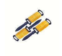 FROOBY Builders Line High Visibility Bricklaying String Ranging Line Masonry String Twisted Nylon Brick Line Heavy Duty Low Stretch Abrasion Resistant Weatherproof Fluorescent 3 & 5 Pack 100m (3)