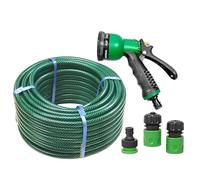FROOBY Expandable Garden Hose Pipe with 8 Pattern Adjustable Spray Gun Nozzle - Flexible Leak-Proof Heavy Duty Water Hose Set for Garden Watering, Car Washing & Pet Bathing (3000.0, Centimeters)