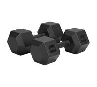 FROOBY Hex Dumbbells Pair PVC Coated Non-Slip Grip Anti-Roll Weights for Home Gym Full-Body Strength Training 2-10KG Pairs Durable Fitness Equipment for Muscle Building Toning