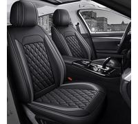 FROON Car Seat Covers Accessories Fit Lexus RX 350L/RX 300 F Sport/SC 400/SC 300/SC 430/UX 200 Waterproof Leather 5 Seater Car Seat Cover Black Grey