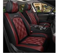 FROON Car Seat Covers Universal Set for Ford Mustang Evos Everest Mustang Mach-E Grand C-MAX Falcon Figo Territory Fiesta Car Accessories, Red