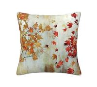 FROON Four Seasons Universal Autumn Golden Leaves Pillow Cover Ideal As A Sofa Pillow, Waist Cushion, Or Decorative Seat Pad