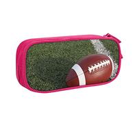 FROON Pouch for School Office Supplies American Football Big Capacity Pen Case Large Capacity Pencil Bag for Students Stationery Pouch Pencil Box Desk Organizer with Smooth Zipper Portable Pencil